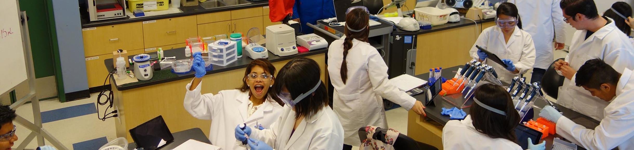 Students in Campbell Lab